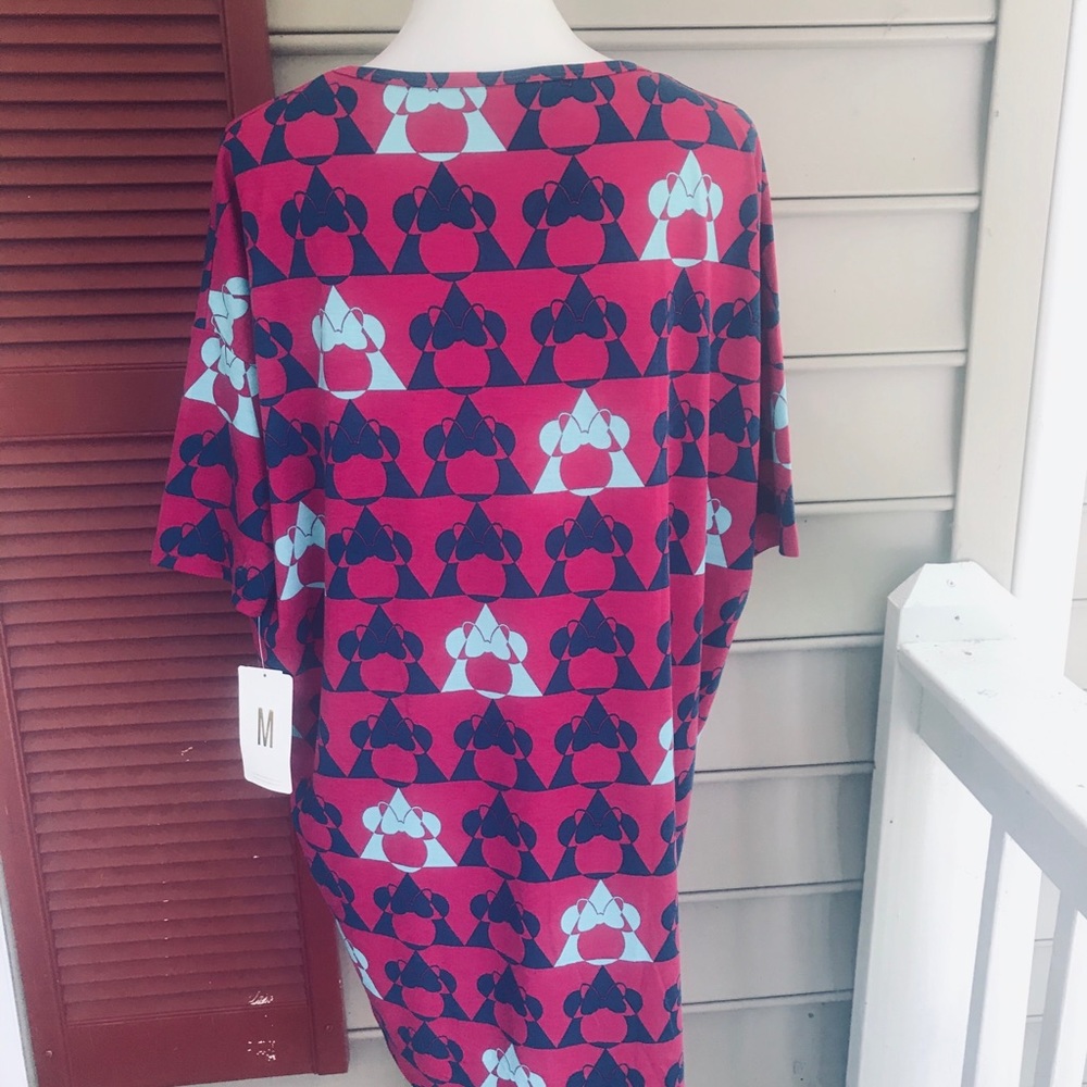 LuLaRoe Disney Minnie Mouse Irma Top M FREE SHIP - Picture 3 of 5